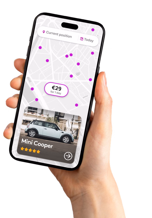 Thuê xe taxi chỉ với vài thao tác